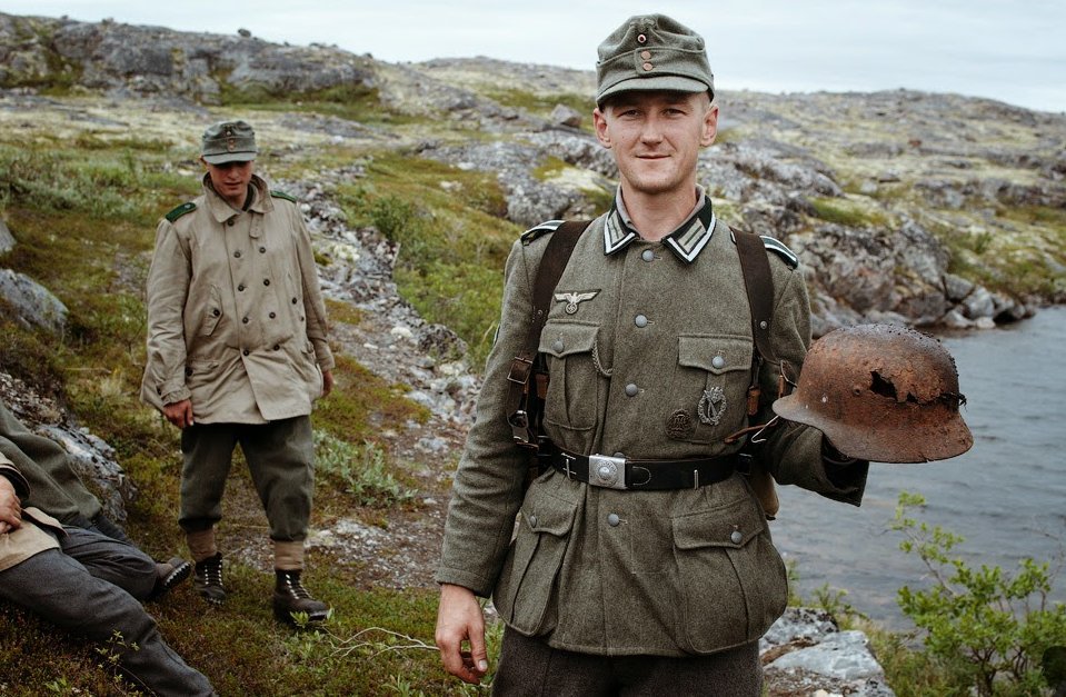 Немецкий солдат второй мировой фото в цвете в хорошем качестве