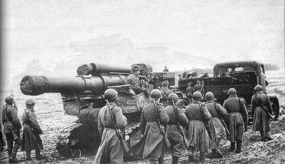 280 мм мортира образца 1939 года бр 5