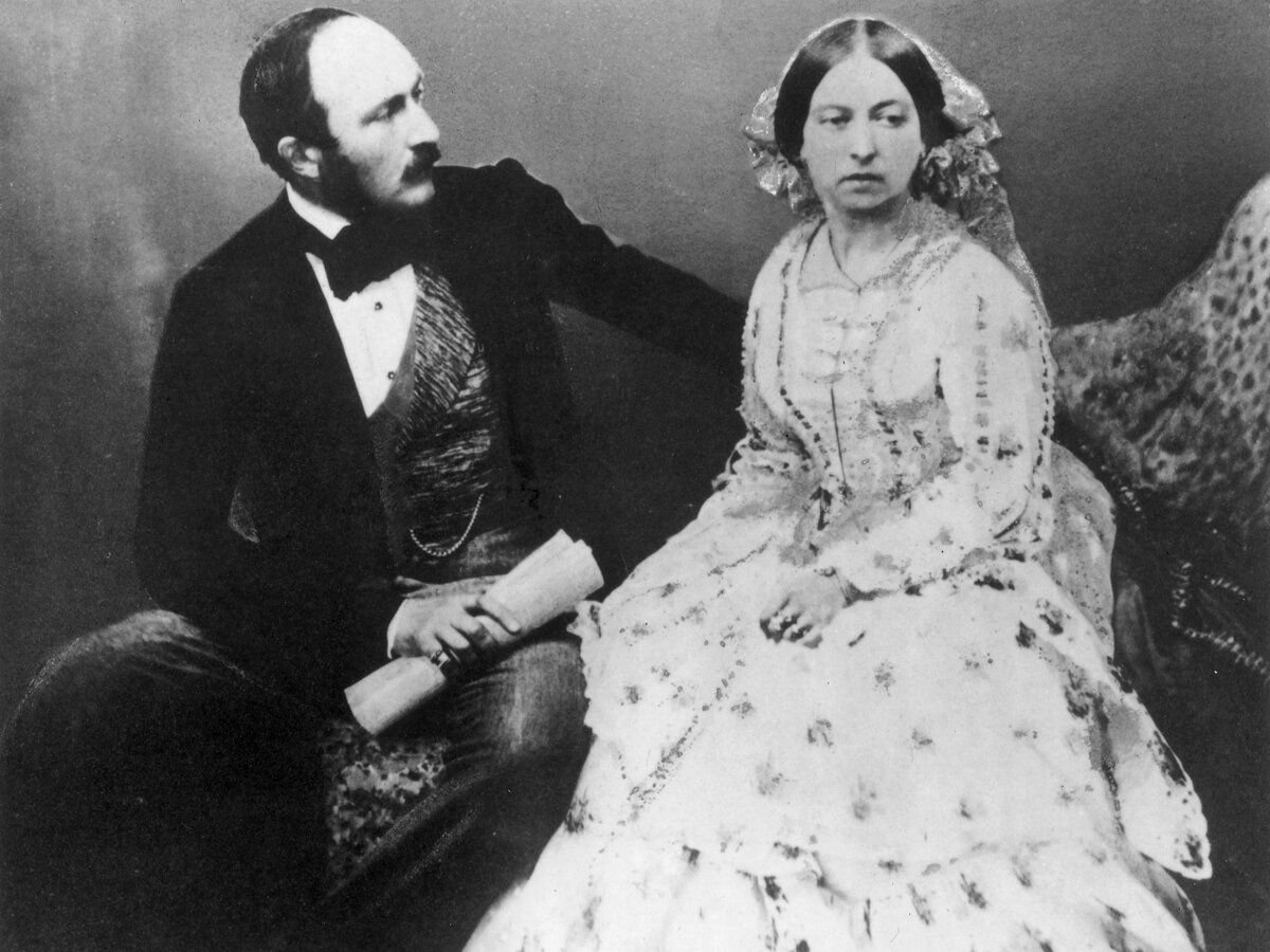 Виктория и альберт фото королева принц
