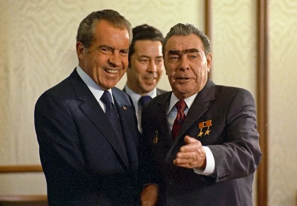 Брежнев в италии