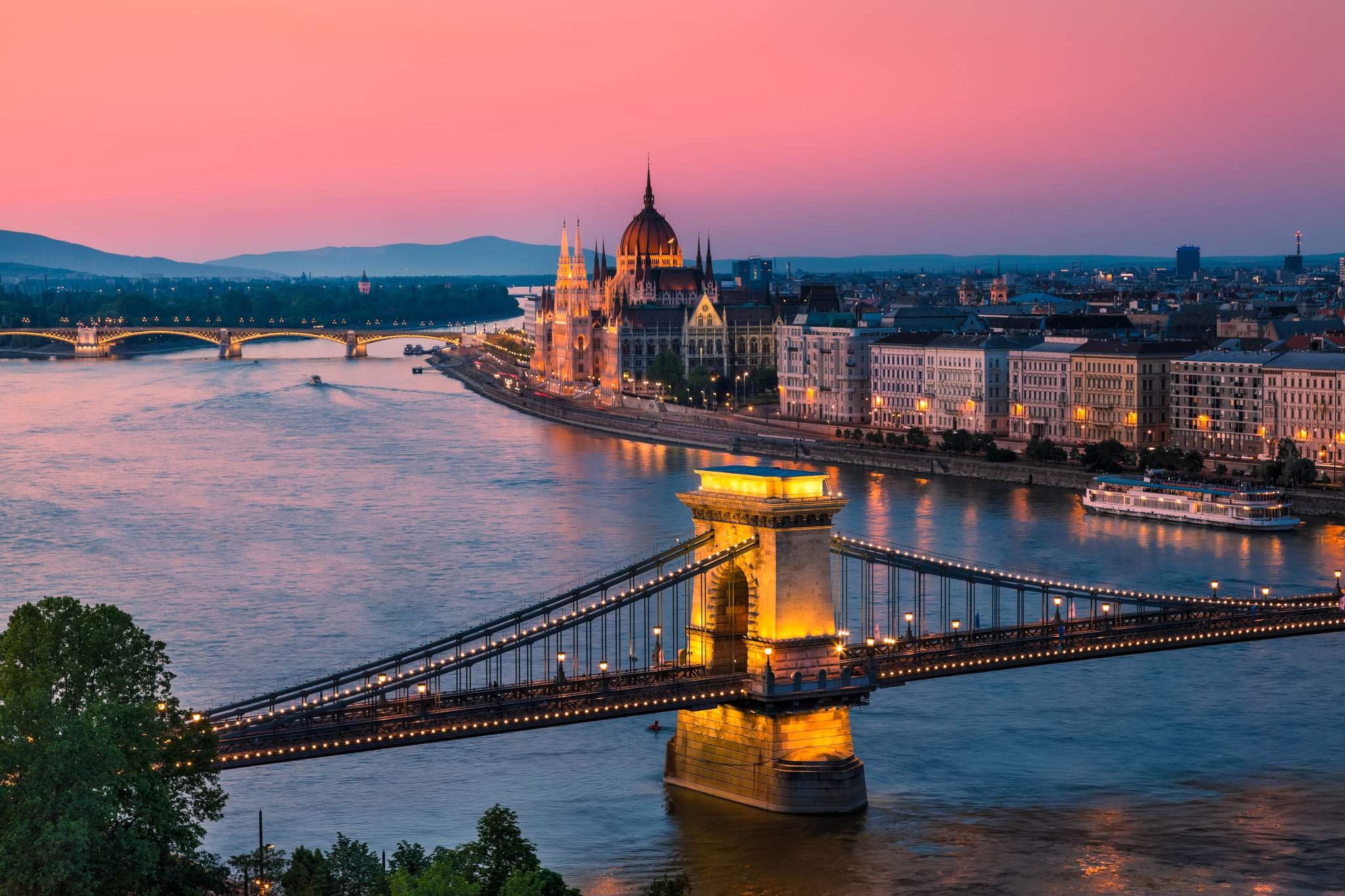 Река Дунай Будапешт