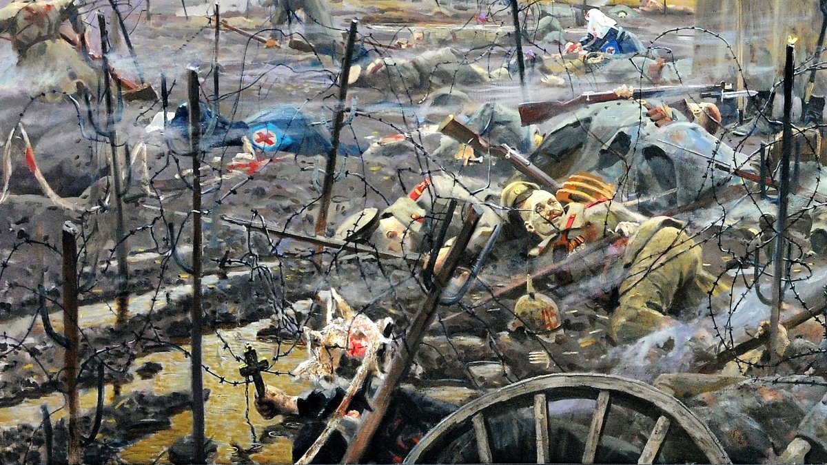 Последний бой роты. Невская битва картина Рыженко.