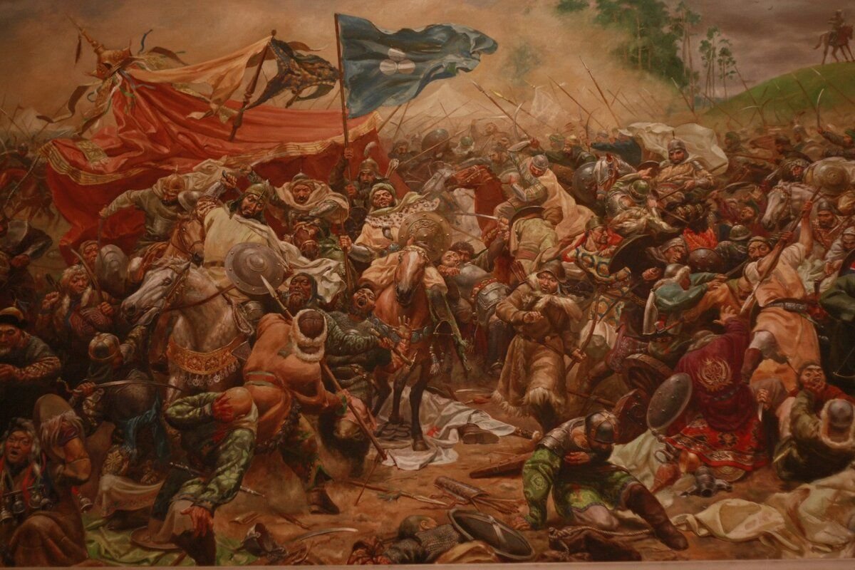 Какую тактику монголы использовали против самих монголов