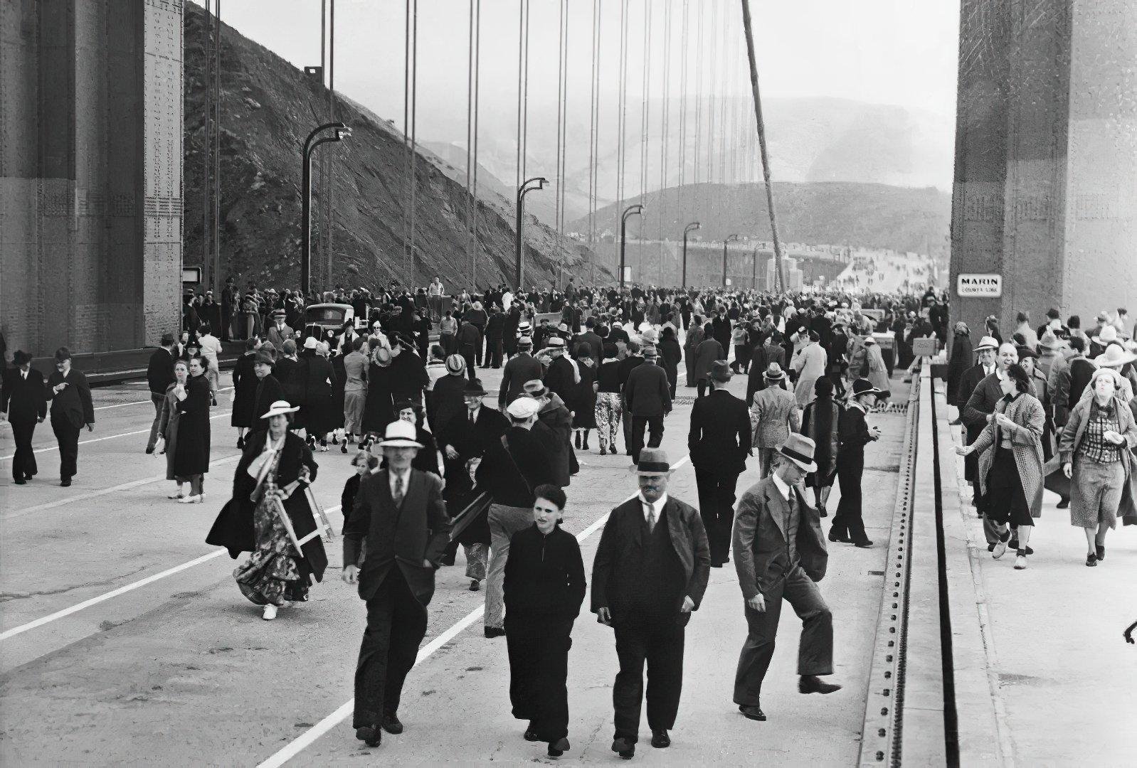 1941 открытие моста