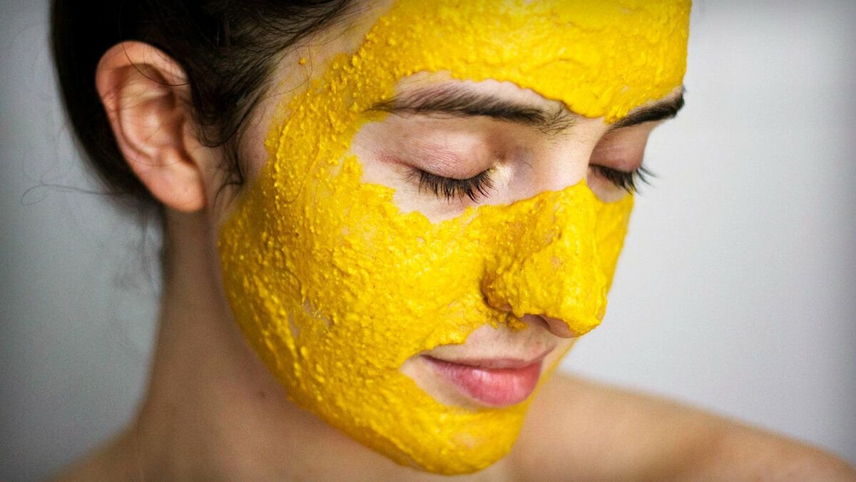 Yellow mask