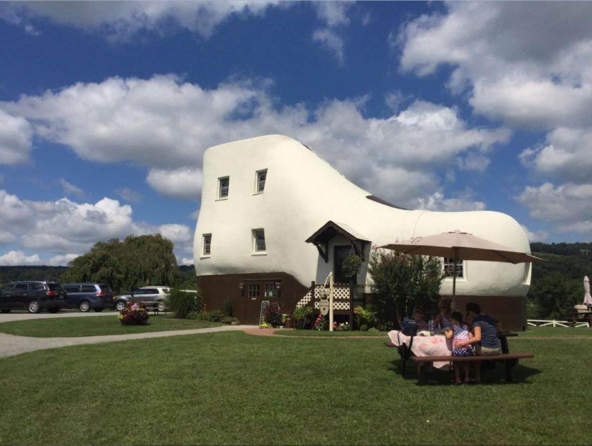 Дом-башмак (Shoe House). Пенсильвания, Америка.