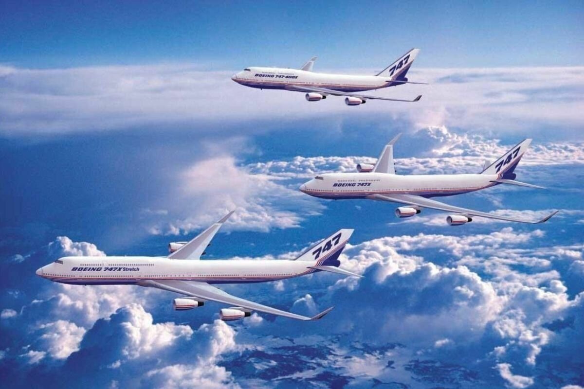 Авиатранспорт. Boeing 747x stretch. Воздушный транспорт. Виды воздушного транспорта. Пассажирские авиаперевозки.