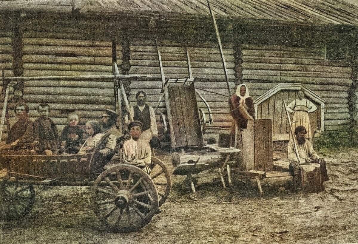 Фото русской деревни 19 века