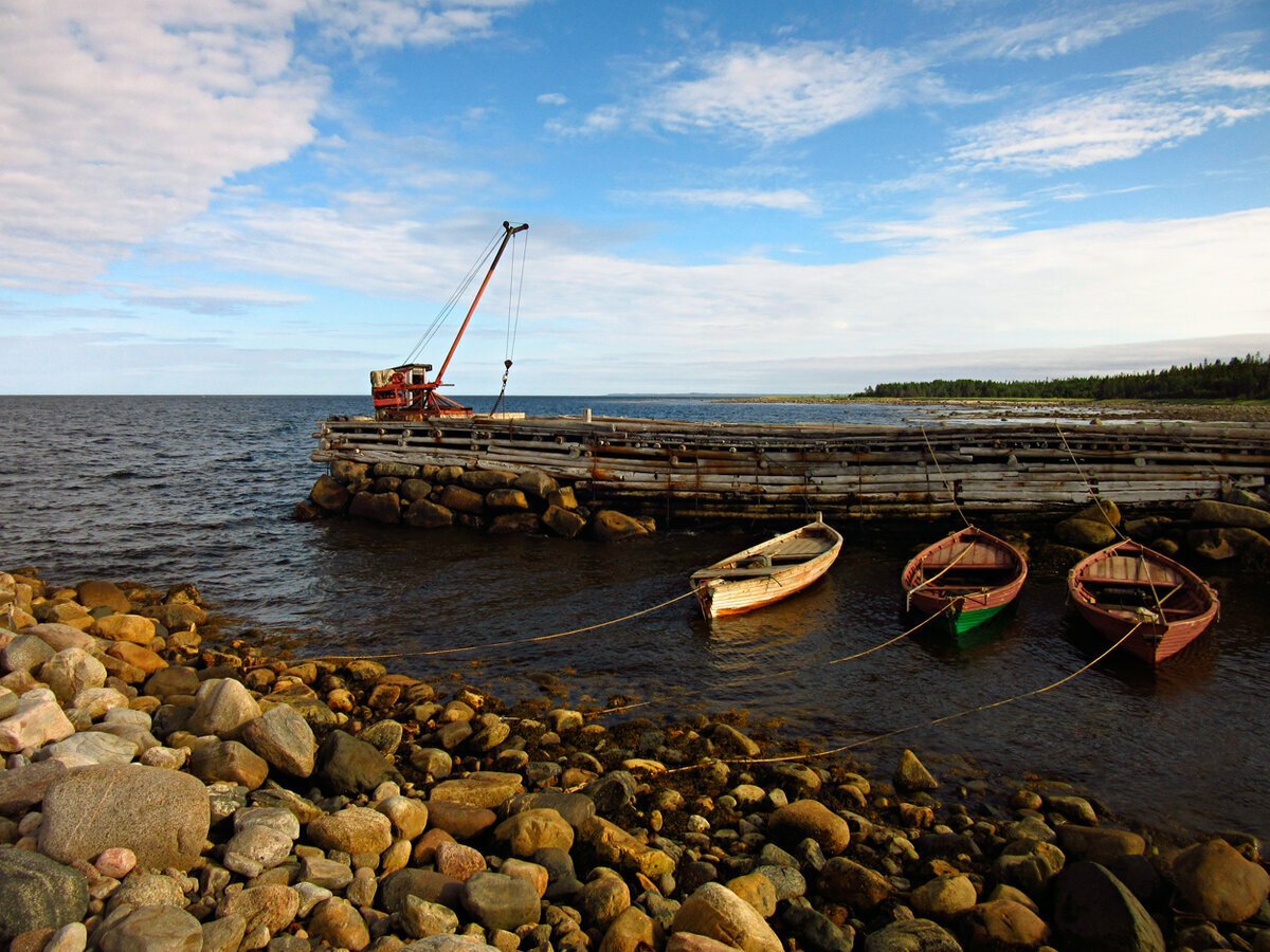 белое море острова