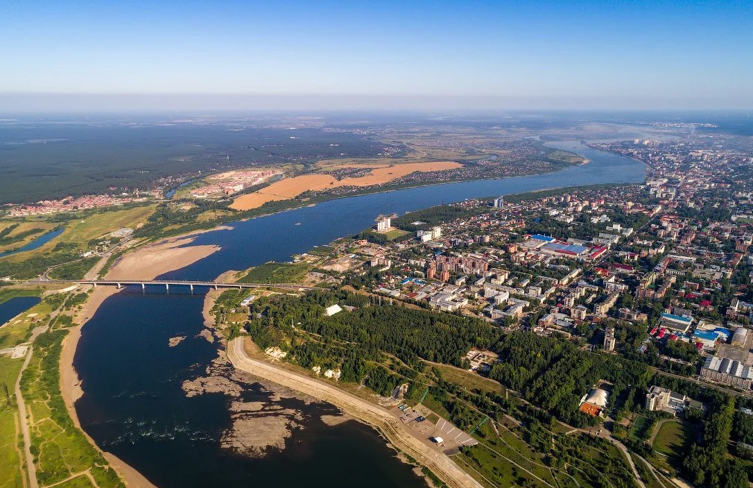 Томск фото города летом