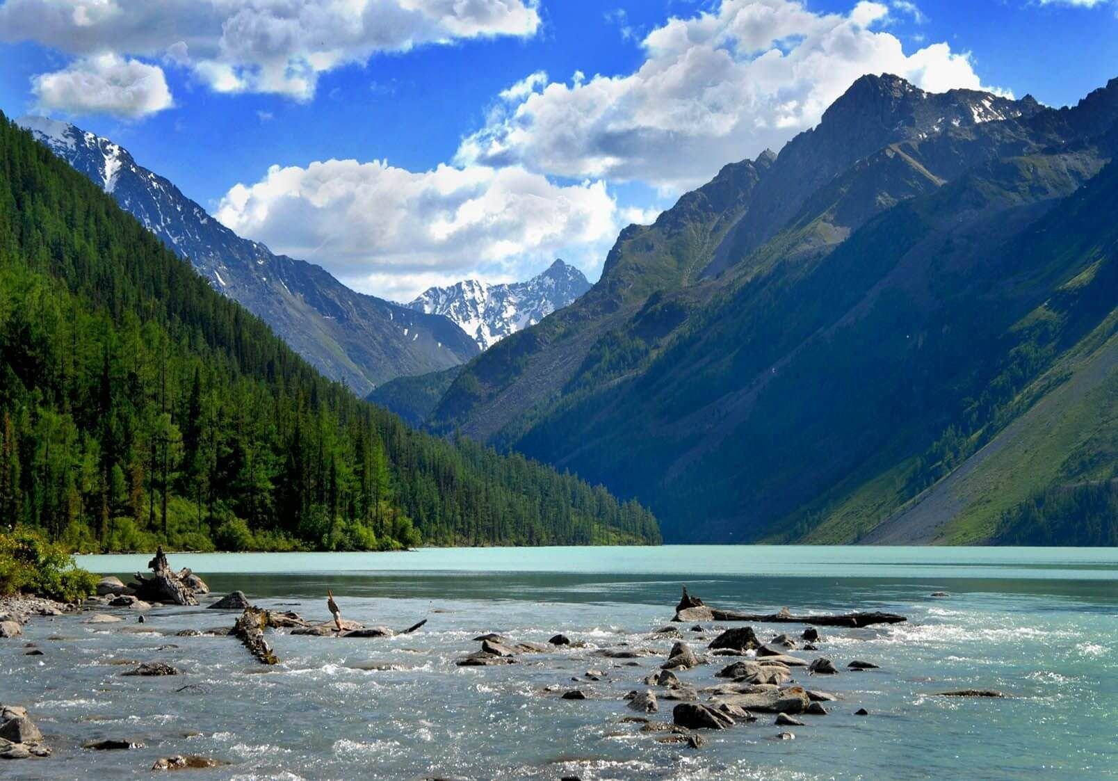 Река Кучерла горный Алтай