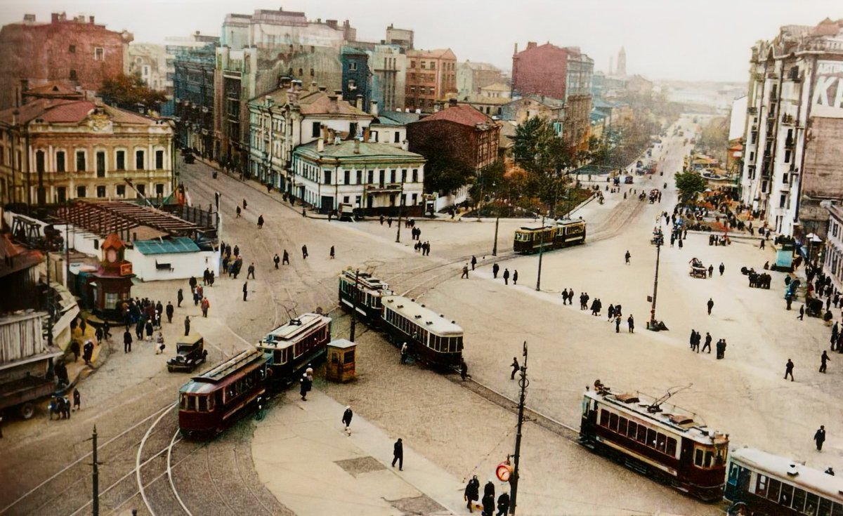 москва прошлых лет