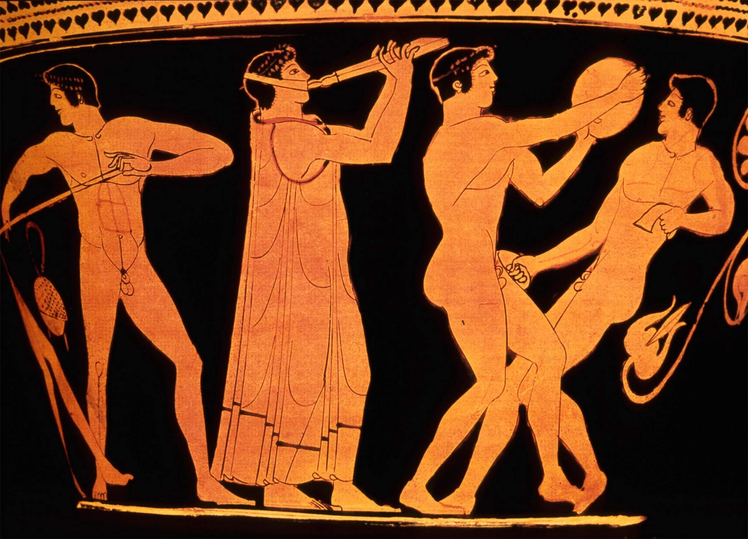 гимнастика в древней греции картинки