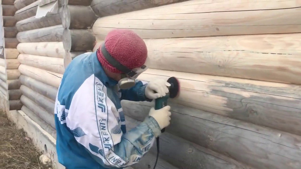 Шлифовка сруба. Отшлифованный сруб. Зачистить сруб. Шлифованное бревно. Шлифовка оцилиндрованного бревна.