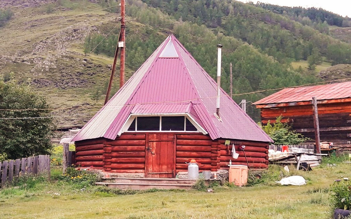 Алтайский аил фото