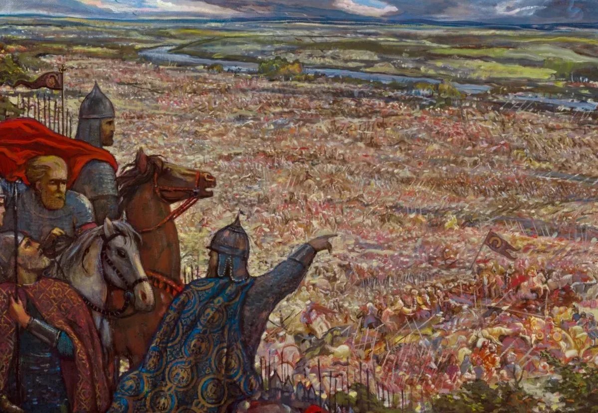 Русь великая ханой. Куликовская битва 1380 г. Куликовская битва засалный полу.
