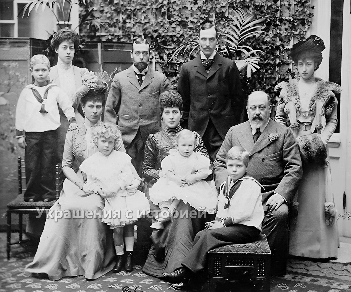 Георг 5 с семьей