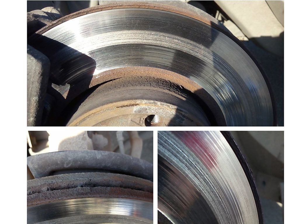 неравномерный износ дисков. неравномерный износ дисков. износ тормозного диска. диск тормозной износ 100. неравномерный износ тормозной колодки.