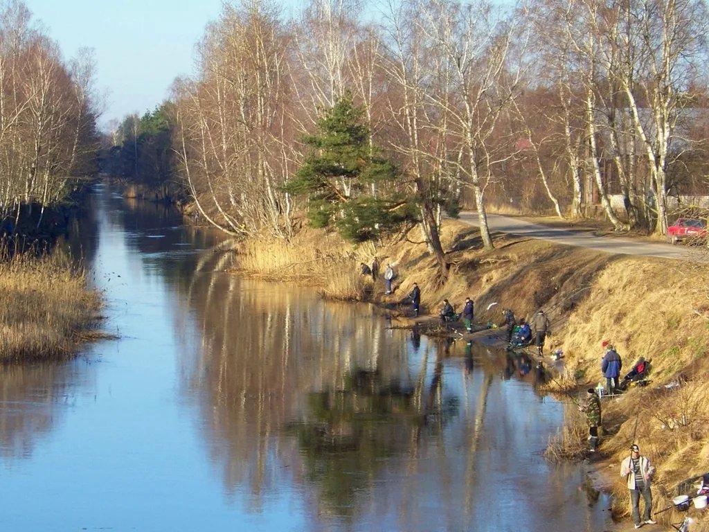 Весенняя рыбалка фото