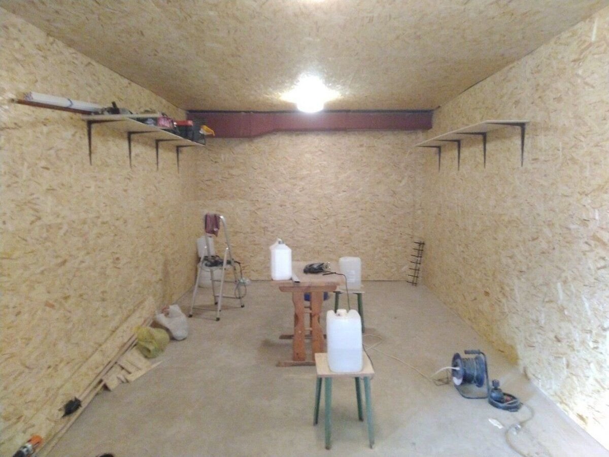 Ремонт гаража в москве