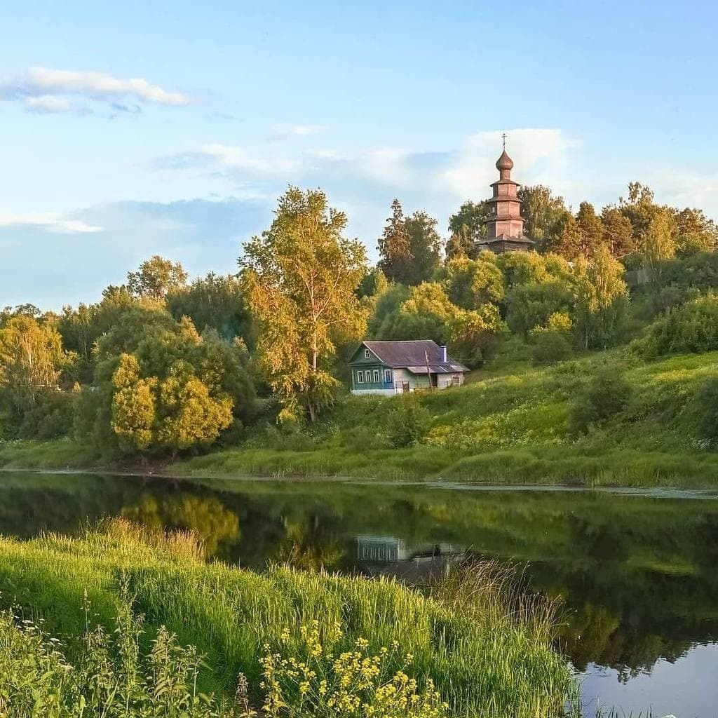 Красивое фото русской природы