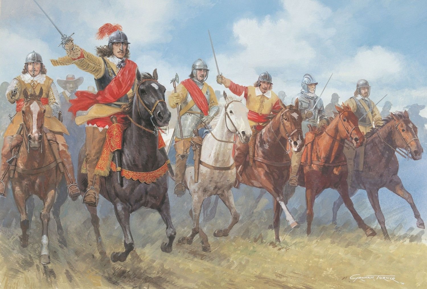 Оливер Кромвель битва при Нейзби