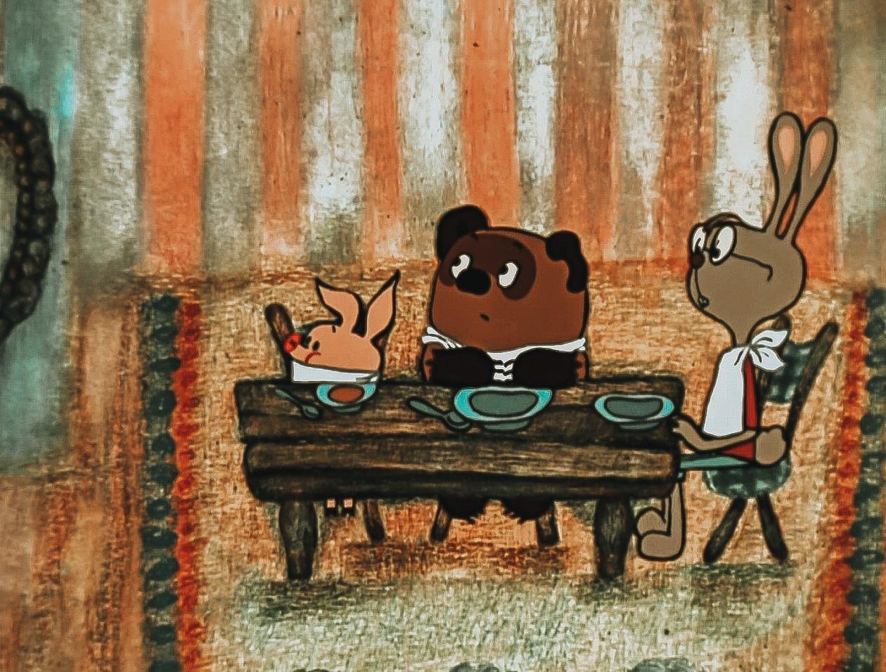 Винни пух мультфильм 1969 Пятачок