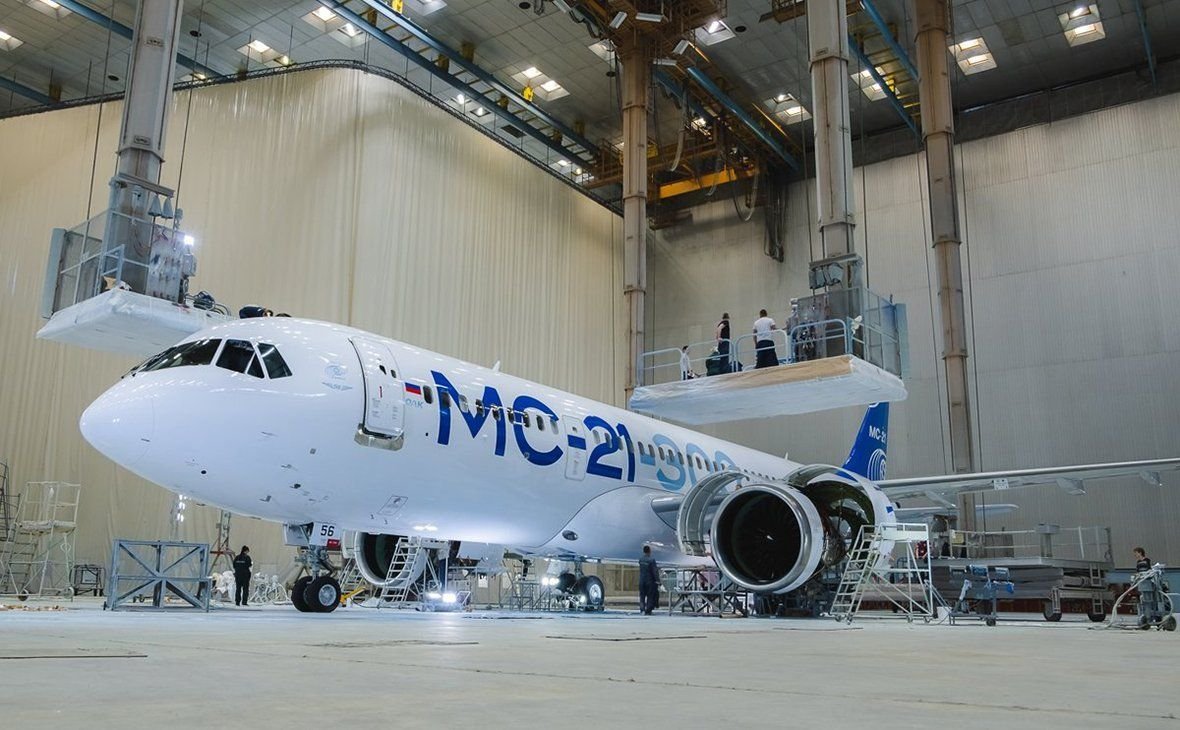 Картинки самолета мс 21