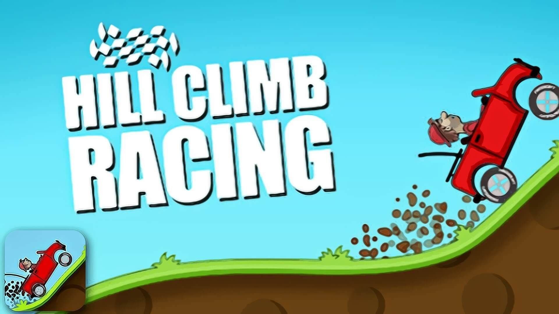 Hill climb racing 2 версия 1.59 5. Игра Hill Climb Racing 1. Downhill Racer игра. Хилл Клаймб рейсинг. Значок игры Хилл климб рейсинг.