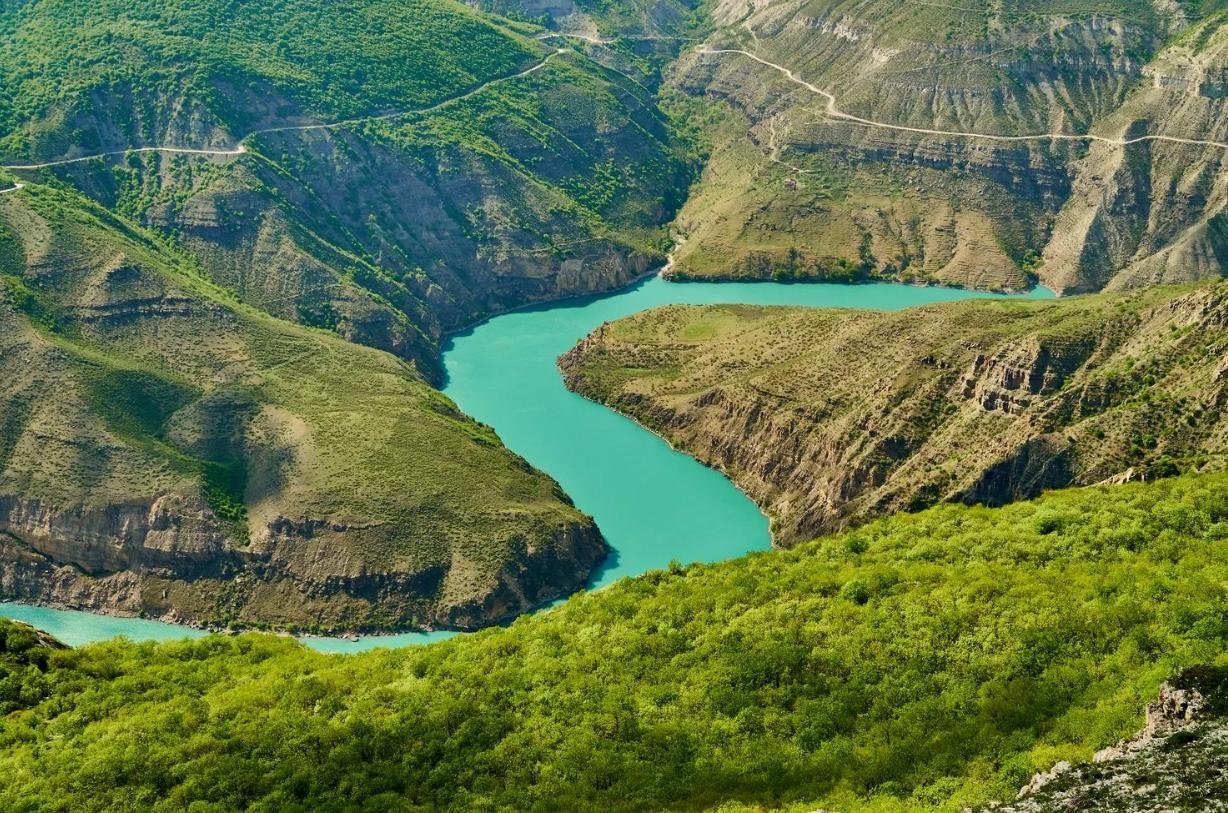 Фото с сулакского каньона