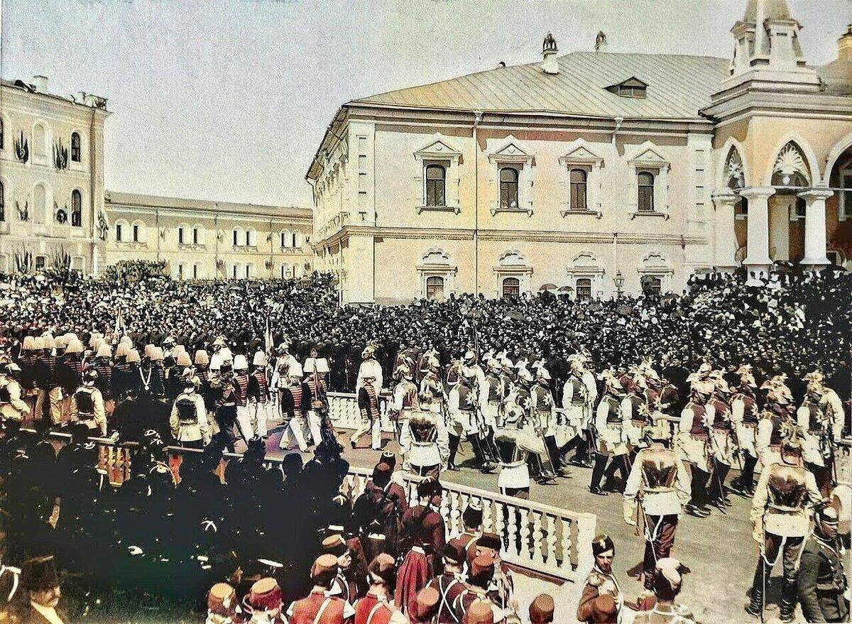 В каком году состоялась коронация. Коронация императора Николая II. Коронация Николая "2 в Москве в 1896.