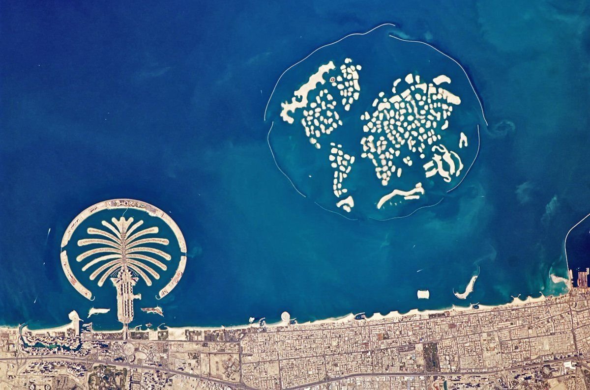 остров пальма в эмиратах