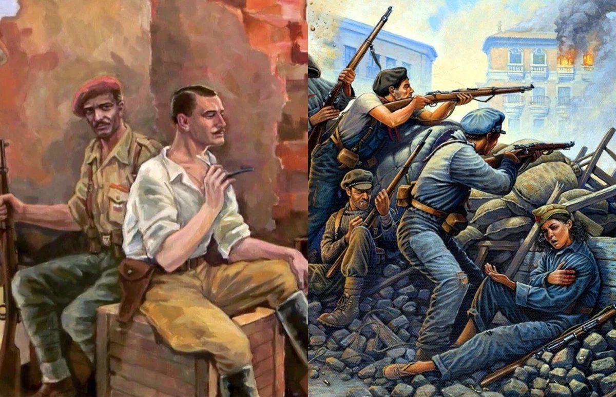 Русские в испании