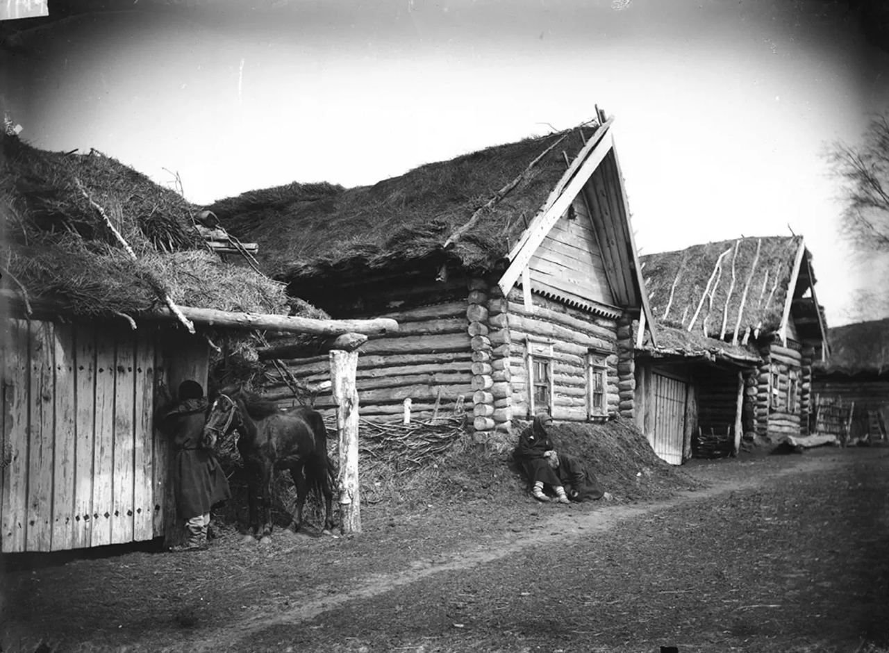 Фото русской деревни 19 века