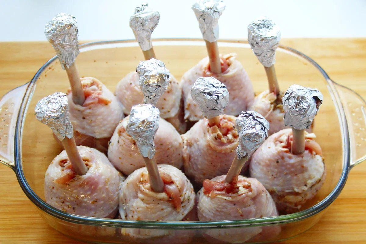Чупа чупс из куриной голени в духовке рецепт с фото пошагово классический рецепт