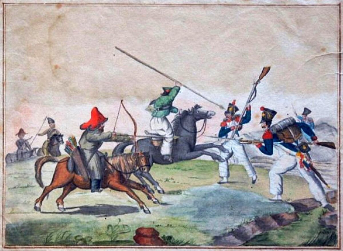 казачьи полки в отечественную войну 1812 года
