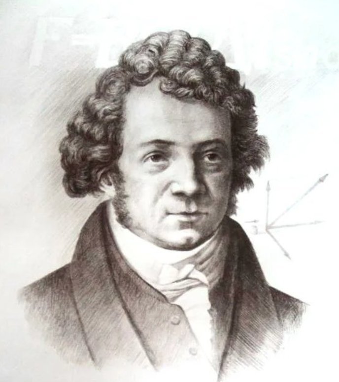 Андре первая. Андре-Мари ампер. Французский физик Андре Мари ампер. Андре Мари ампер портрет. Андре ампер (1775-1836).