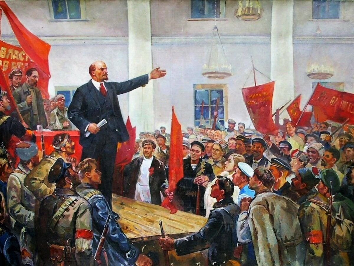 Захват власти лениным. Победа Октябрьской революции 1917.