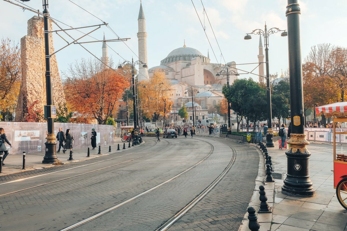 Стамбул Турция осенью