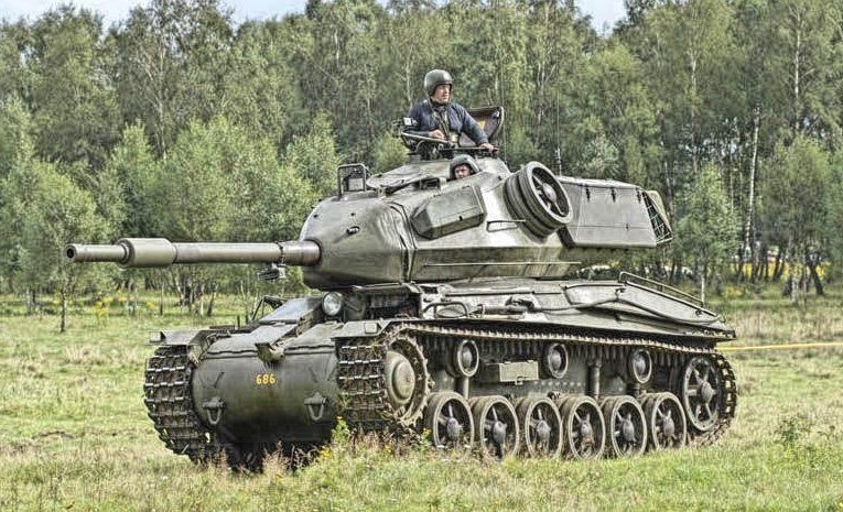 Узкий танк Stridsvagn 74 армии Швеции | АРМИЯ 2022 Пульс Mail.ru