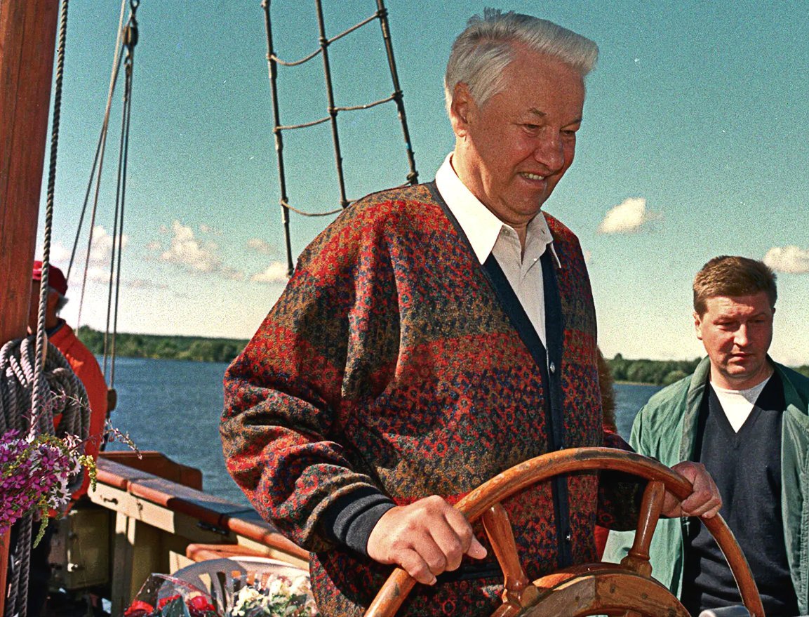 Ельцин в 2006 году