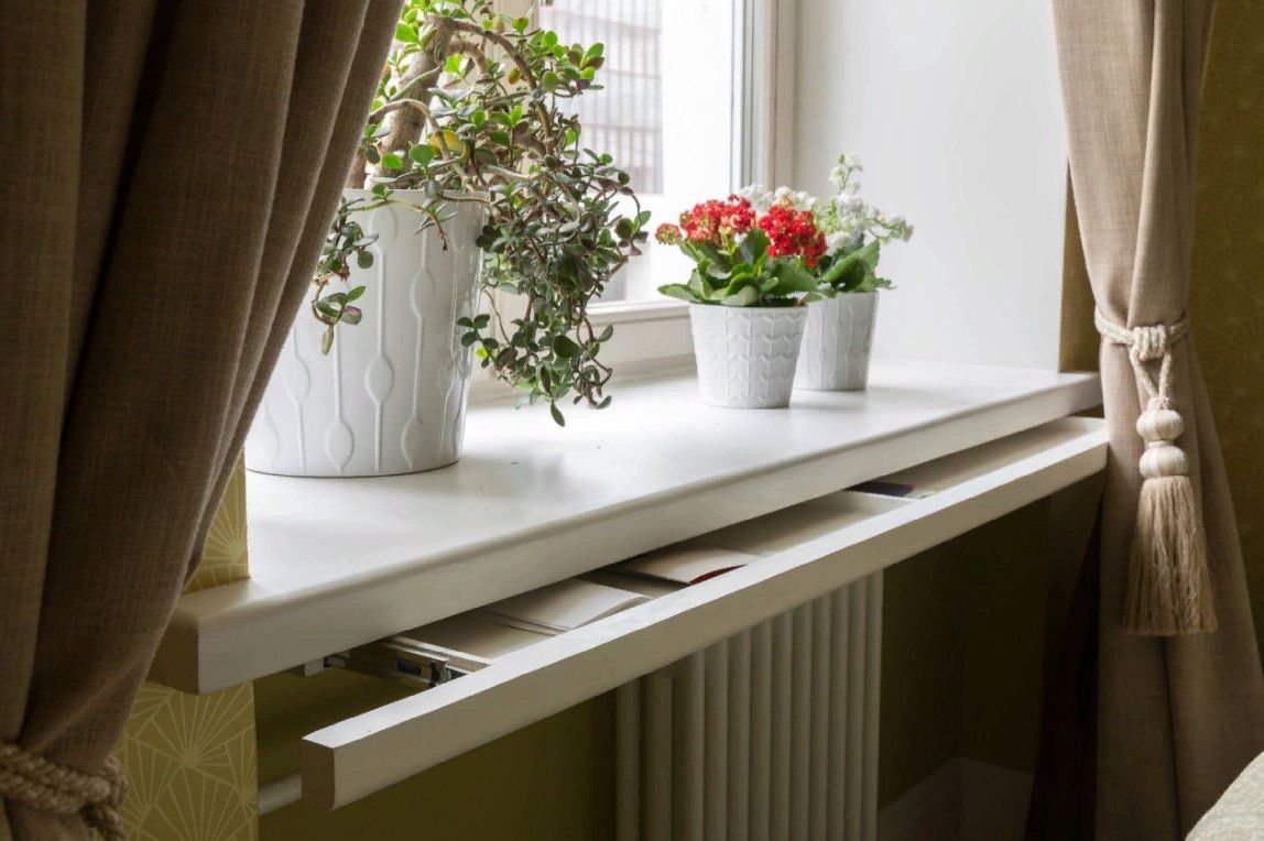 Из чего сделать подоконник на балконе