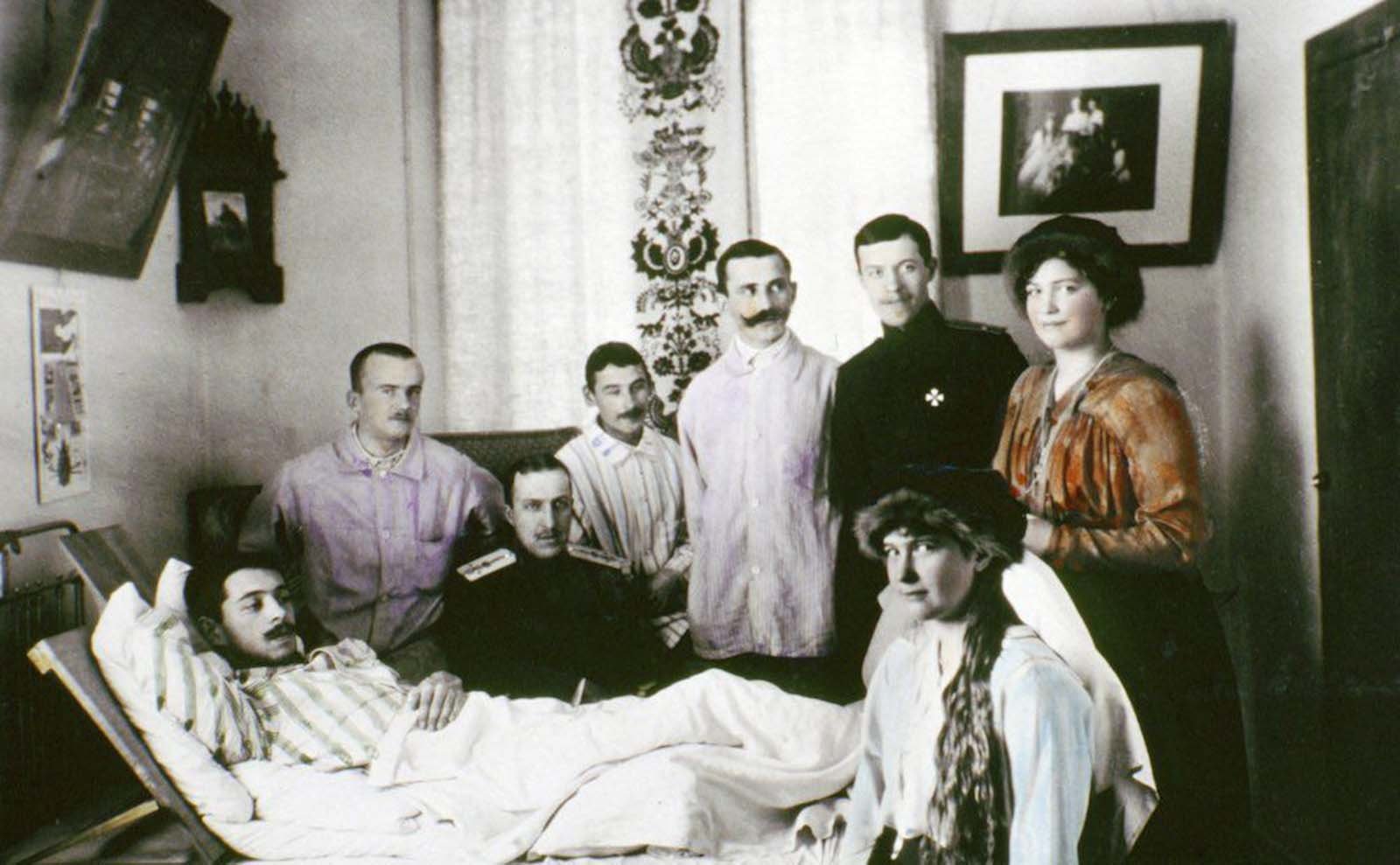 Царская семья Романовых 1916
