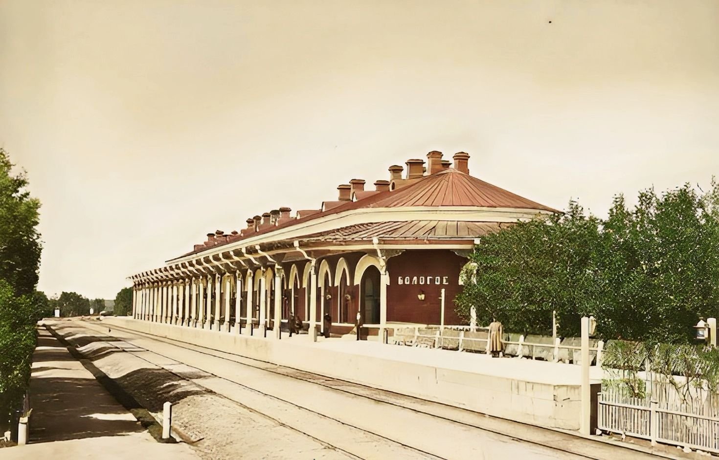 Вокзал в твери старые