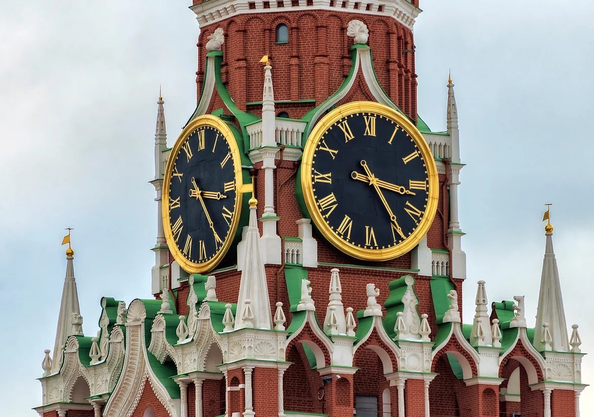 Часы на кремле в москве
