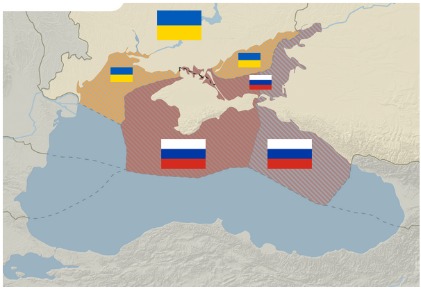 Граница россии по черному морю