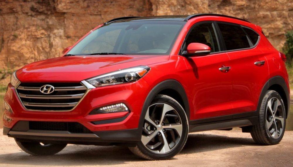 Hyundai Tucson 2021 Red