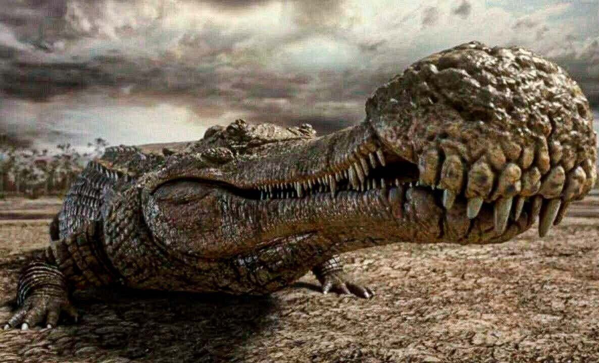 Древний крокодил Саркозух