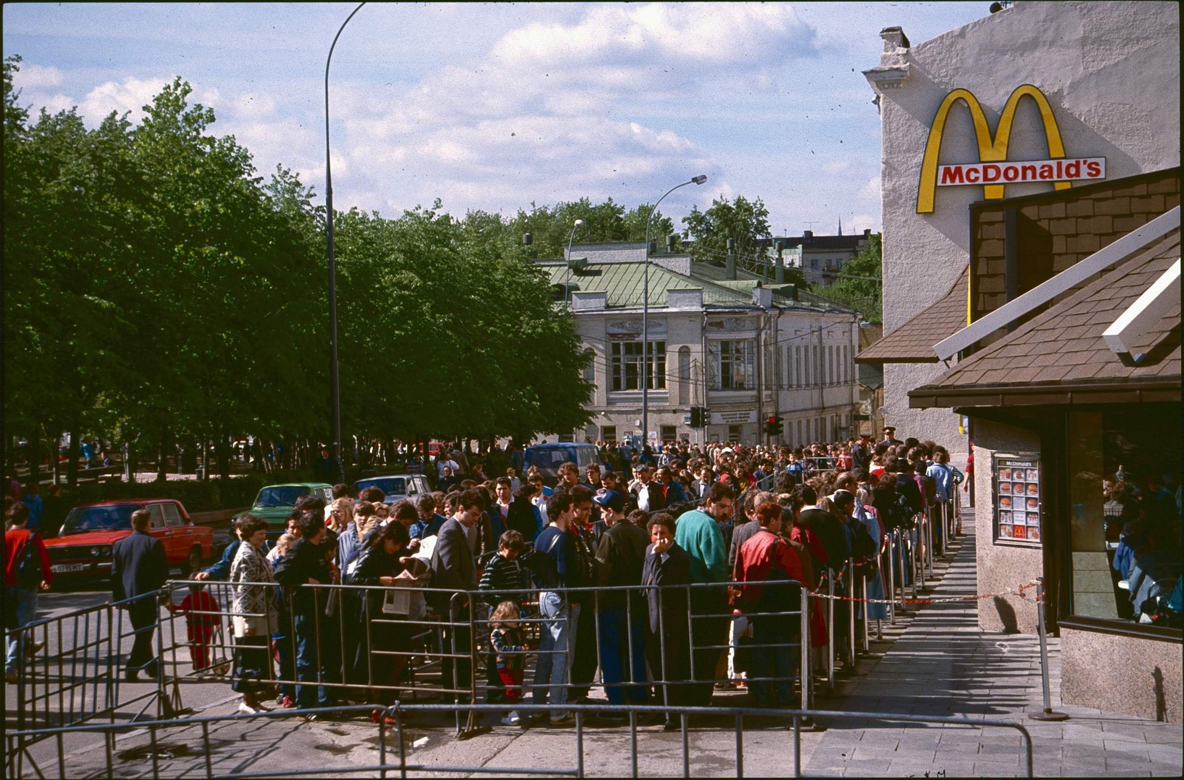 Открытие макдональдса в ссср фото