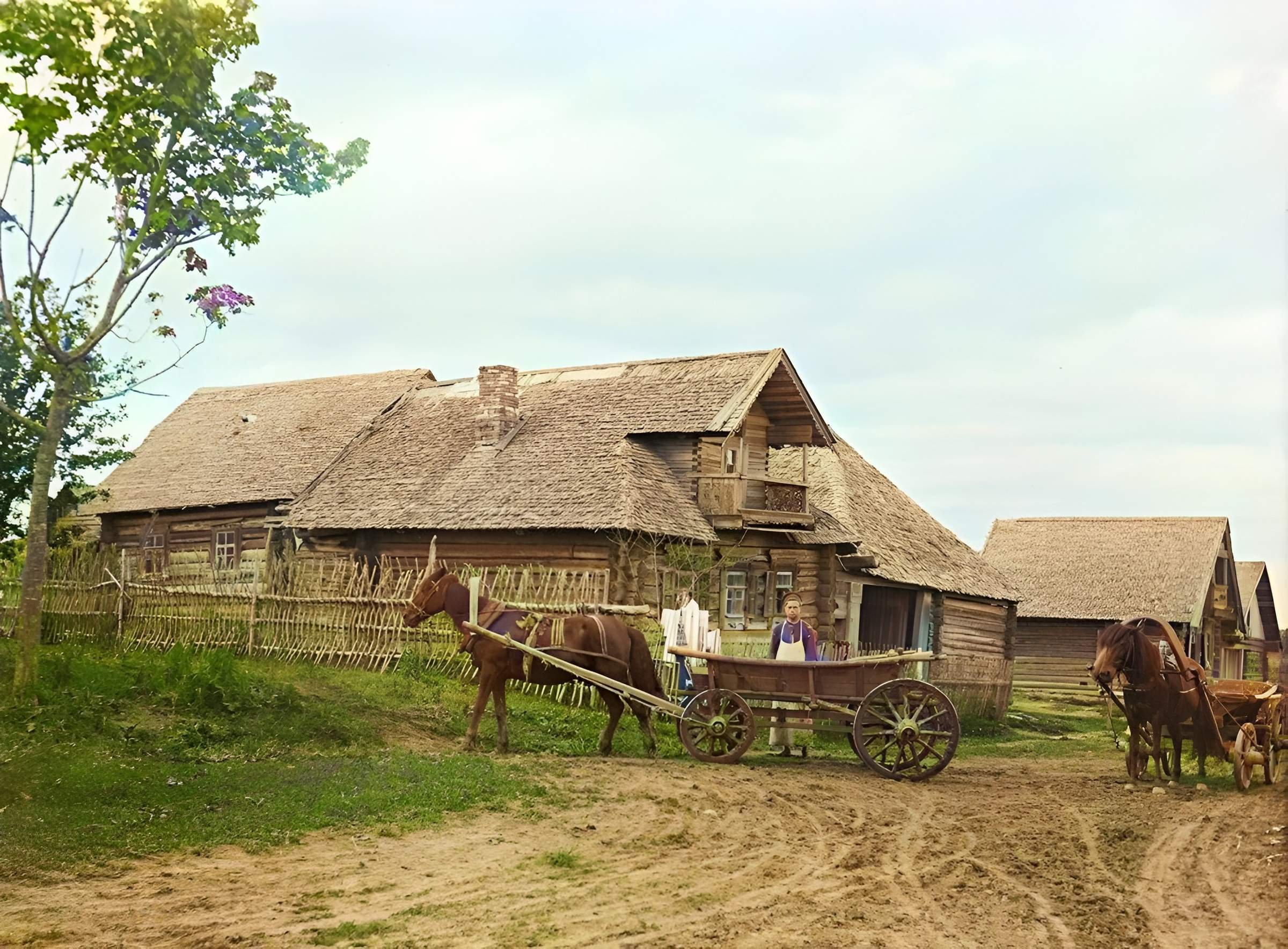 Фото деревень 19 века